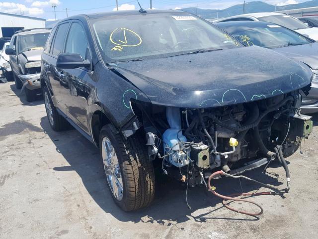 2FMDK3JC5BBB67862 - 2011 FORD EDGE SEL BLACK photo 1