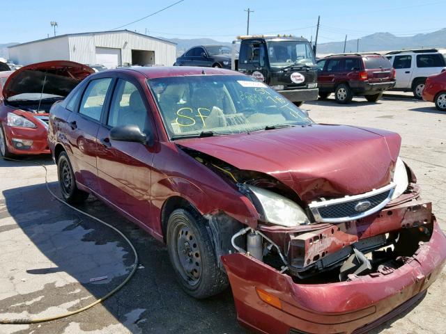 1FAFP34N77W245386 - 2007 FORD FOCUS ZX4 BURGUNDY photo 1