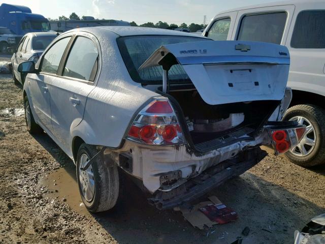 KL1TD56658B158707 - 2008 CHEVROLET AVEO BASE Ağ foto 3