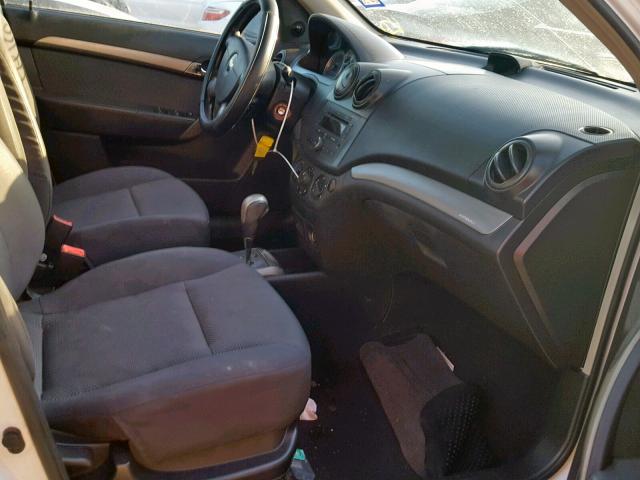 KL1TD56658B158707 - 2008 CHEVROLET AVEO BASE Ağ foto 5