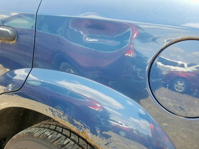 KM8JM12B05U081915 - 2005 HYUNDAI TUCSON GL BLUE photo 9