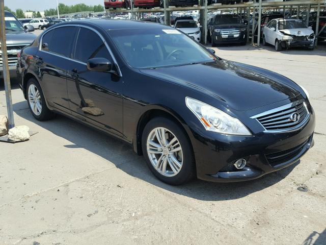 JN1CV6AR4DM770640 - 2013 INFINITI G37 BLACK photo 1