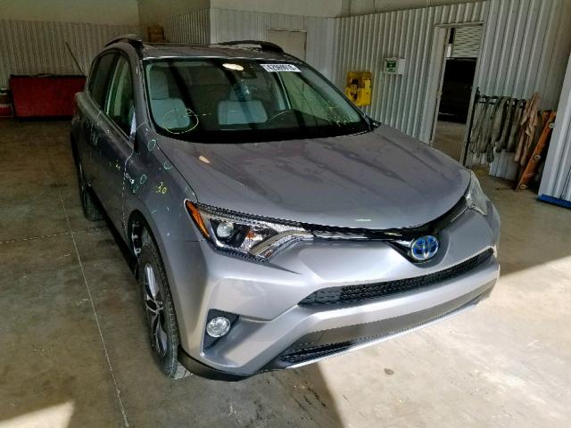 JTMRJREVXHD122169 - 2017 TOYOTA RAV4 HV LE SILVER photo 1