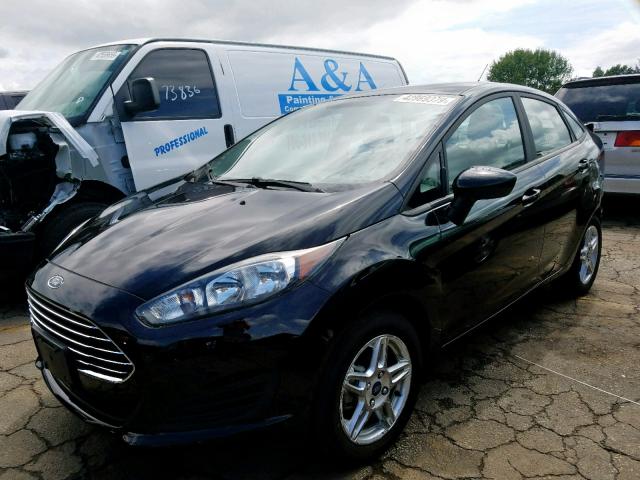 3FADP4BJ4HM169074 - 2017 FORD FIESTA SE BLACK photo 2