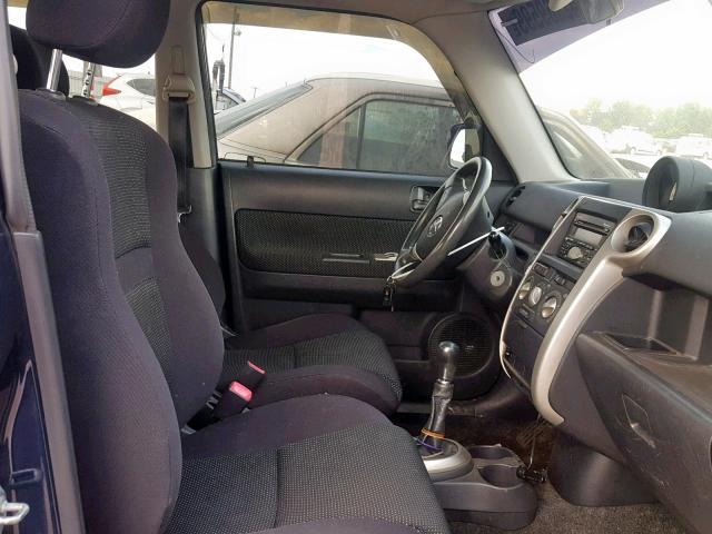 JTLKT334050183394 - 2005 TOYOTA SCION XB 蓝色 照片 5