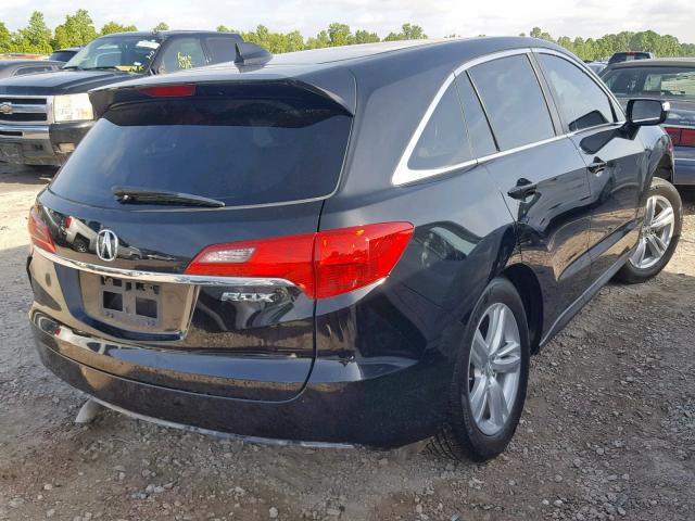 5J8TB3H35EL005869 - 2014 ACURA RDX BLACK photo 4