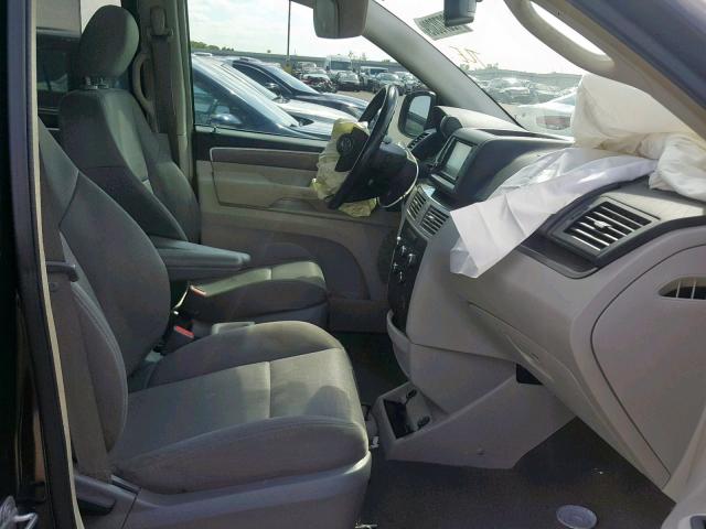 2V8HW34149R554641 - 2009 VOLKSWAGEN ROUTAN SE BLACK photo 5