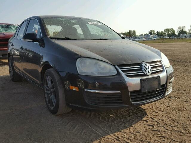 3VWFT81K86M053421 - 2006 VOLKSWAGEN JETTA TDI BLACK photo 1