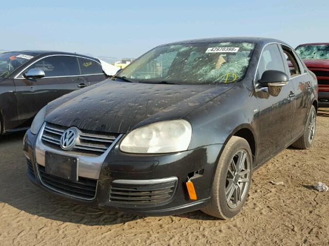 3VWFT81K86M053421 - 2006 VOLKSWAGEN JETTA TDI BLACK photo 2