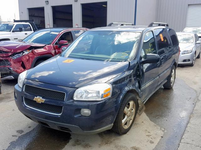 1GNDV33168D174563 - 2008 CHEVROLET UPLANDER L BLUE photo 2