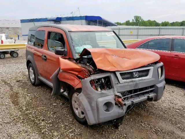 5J6YH18675L001026 - 2005 HONDA ELEMENT EX ORANGE photo 1