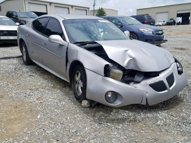 2G2WP582X61187192 - 2006 PONTIAC GRAND PRIX SILVER photo 1