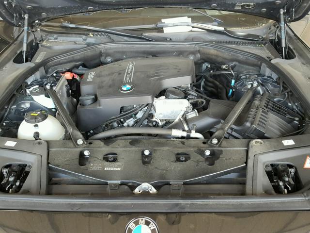 WBA5A7C58ED619784 - 2014 BMW 528 XI BLACK photo 7