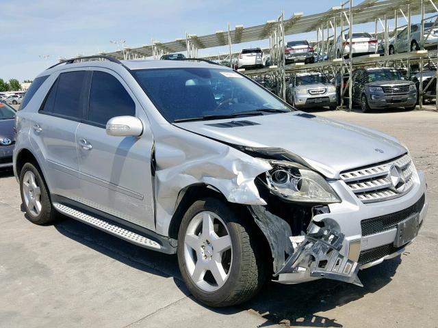 4JGBB72E08A384996 - 2008 MERCEDES-BENZ ML 550 SILVER photo 1