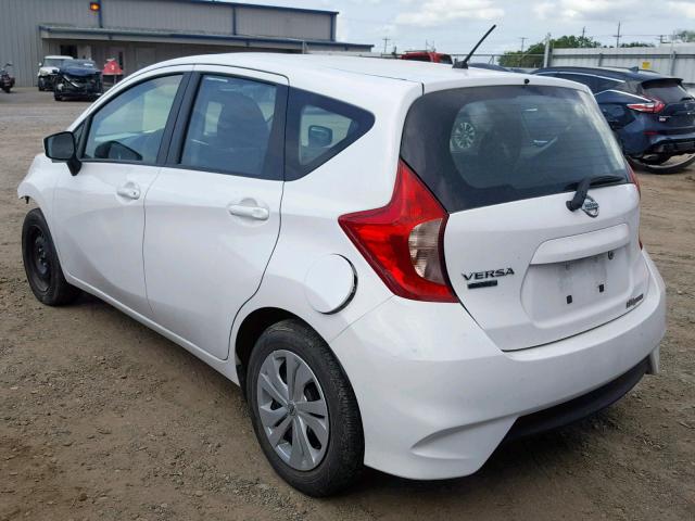 3N1CE2CPXHL371462 - 2017 NISSAN VERSA NOTE WHITE photo 3