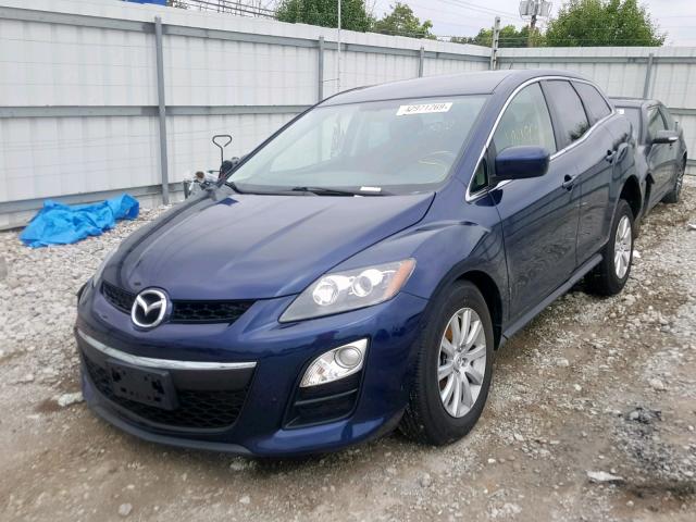 JM3ER2B5XC0412793 - 2012 MAZDA CX-7 BLUE photo 2