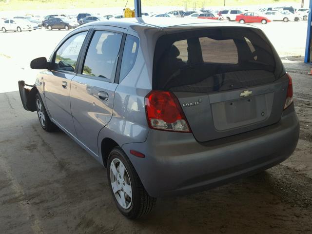 KL1TD66668B044785 - 2008 CHEVROLET AVEO BASE Boz foto 3