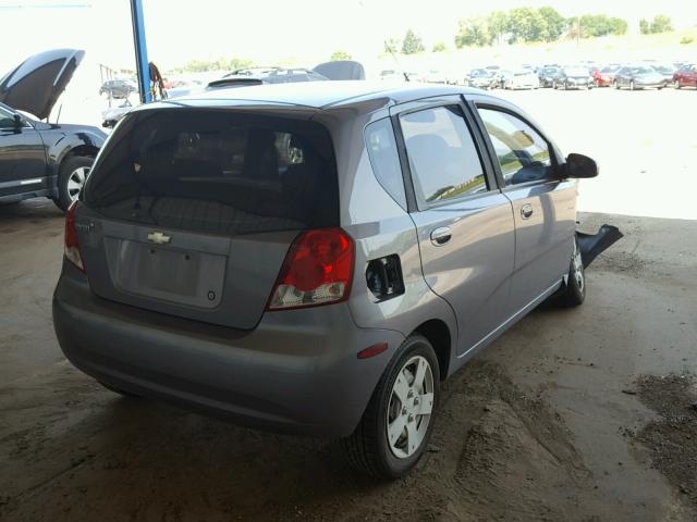 KL1TD66668B044785 - 2008 CHEVROLET AVEO BASE Boz foto 4