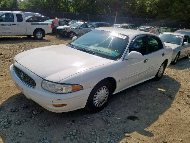 1G4HP52K35U208315 - 2005 BUICK LESABRE CU WHITE photo 2