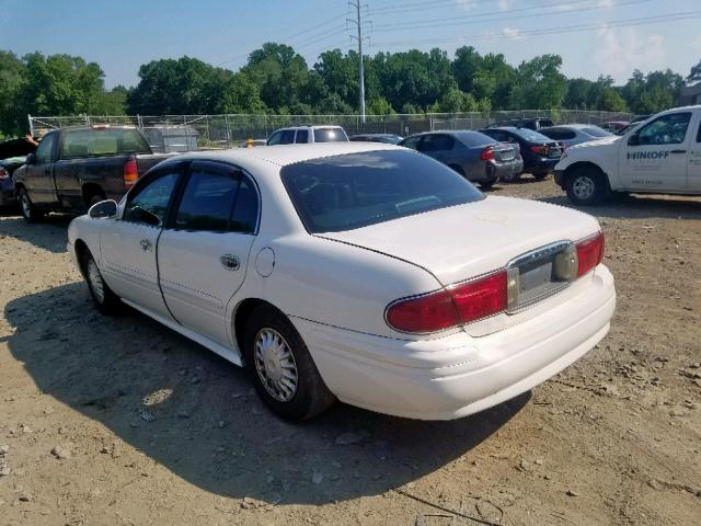 1G4HP52K35U208315 - 2005 BUICK LESABRE CU WHITE photo 3