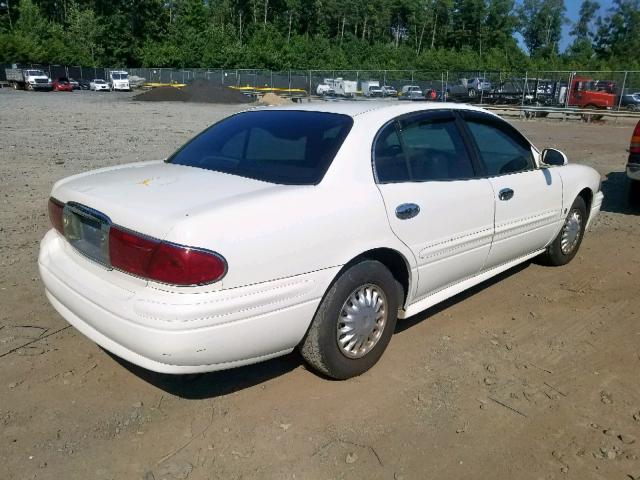 1G4HP52K35U208315 - 2005 BUICK LESABRE CU WHITE photo 4