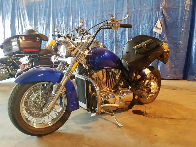 1HFSC52096A303006 - 2006 HONDA VT1300 S BLUE photo 2