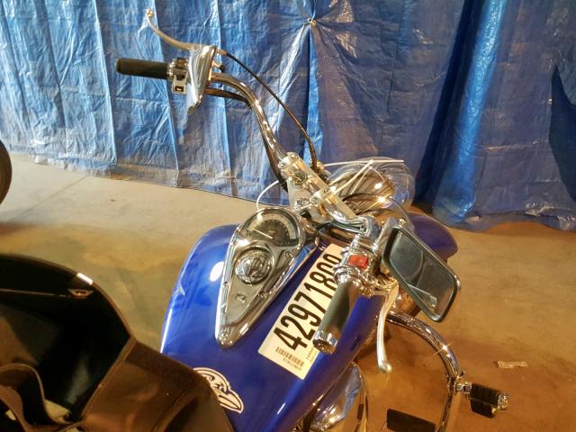 1HFSC52096A303006 - 2006 HONDA VT1300 S BLUE photo 5