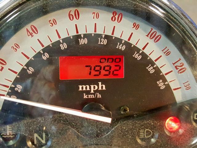 1HFSC52096A303006 - 2006 HONDA VT1300 S BLUE photo 8