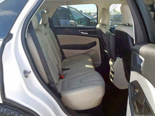 2FMPK3K80GBC40103 - 2016 FORD EDGE TITAN WHITE photo 6