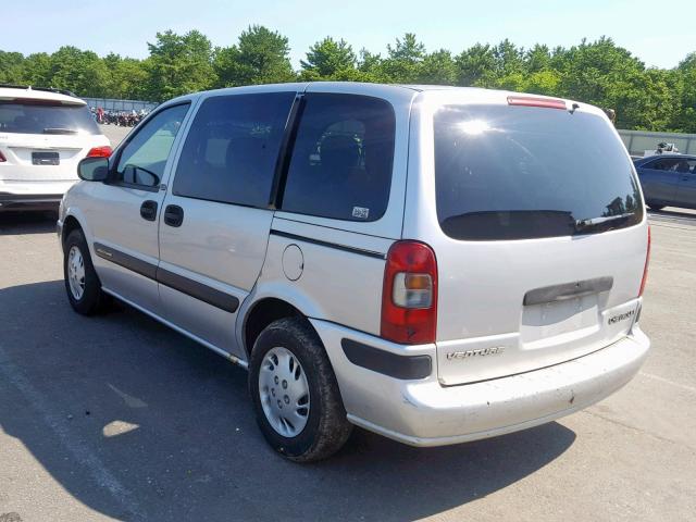 1GNDU03E63D199279 - 2003 CHEVROLET VENTURE SILVER photo 3