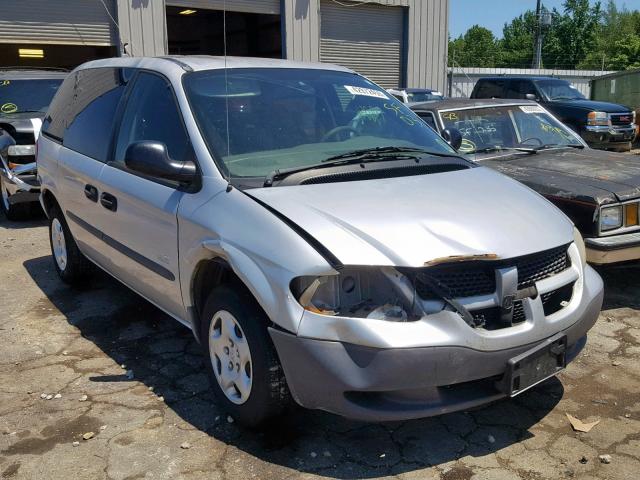 1D4GP25333B240664 - 2003 DODGE CARAVAN SE SILVER photo 1