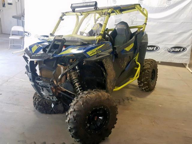 4XAVBE992GB669424 - 2016 POLARIS RZR S 1000 BLUE photo 2