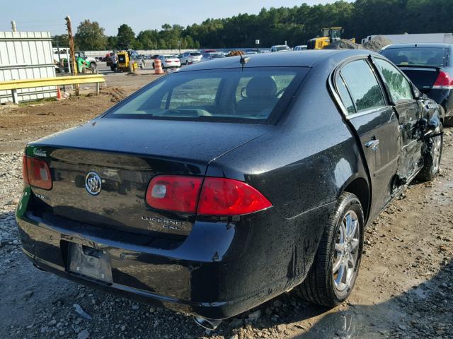 1G4HR57Y46U220451 - 2006 BUICK LUCERNE BLACK photo 4