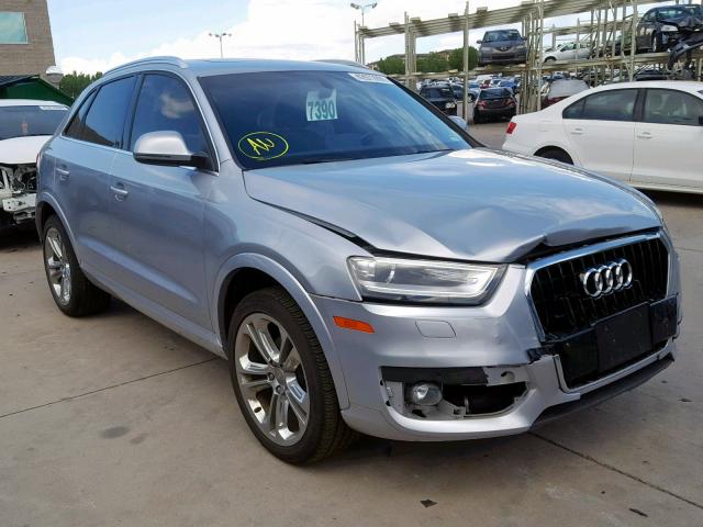 WA1GFCFS7FR013558 - 2015 AUDI Q3 PRESTIG SILVER photo 1