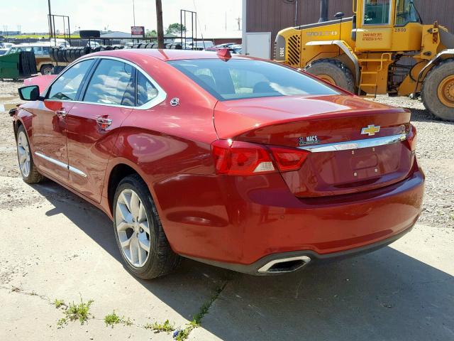 2G1155S37E9256443 - 2014 CHEVROLET IMPALA LTZ MAROON photo 3