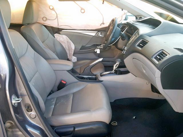 2HGFB2F97FH510728 - 2015 HONDA CIVIC EXL Grafit foto 5