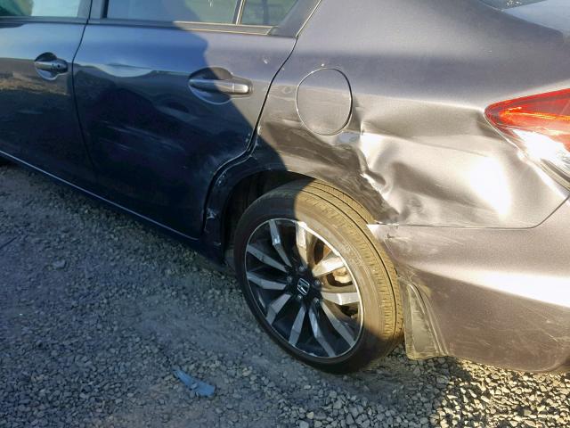 2HGFB2F97FH510728 - 2015 HONDA CIVIC EXL Grafit foto 9