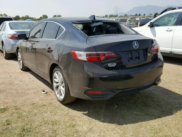 19UDE2F77HA005979 - 2017 ACURA ILX PREMIU BLACK photo 3