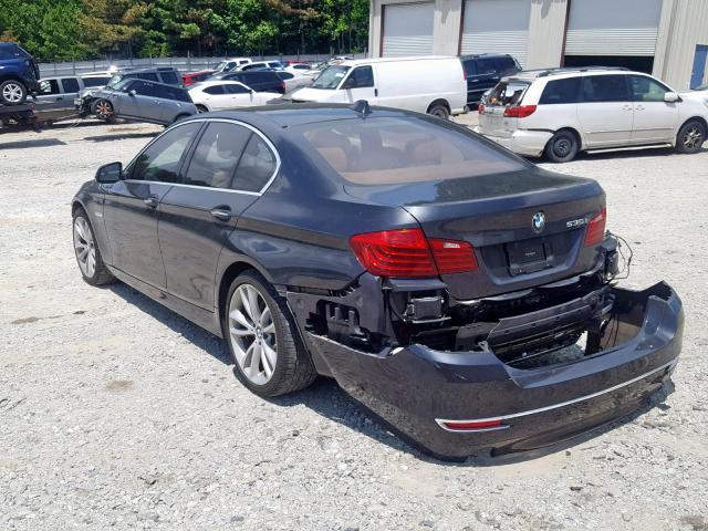 WBA5B1C52FD920482 - 2015 BMW 535 I GRAY photo 3