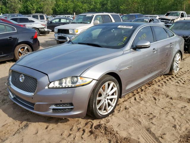 SAJWA1CB5BLV05710 - 2011 JAGUAR XJ BASE SILVER photo 2