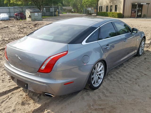 SAJWA1CB5BLV05710 - 2011 JAGUAR XJ BASE SILVER photo 4