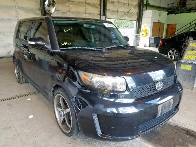 JTLKE50E181004104 - 2008 TOYOTA SCION XB 黑色 照片 1