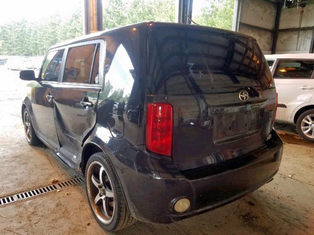 JTLKE50E181004104 - 2008 TOYOTA SCION XB 黑色 照片 3