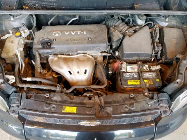 JTLKE50E181004104 - 2008 TOYOTA SCION XB 黑色 照片 7