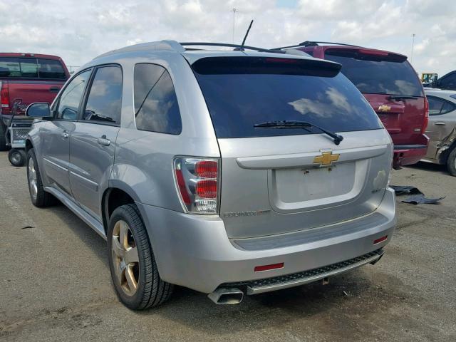 2CNDL537X86029485 - 2008 CHEVROLET EQUINOX SP SILVER photo 3