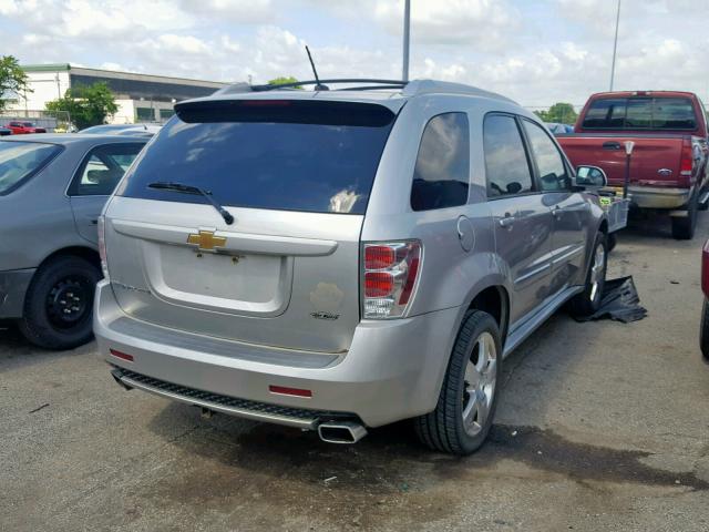 2CNDL537X86029485 - 2008 CHEVROLET EQUINOX SP SILVER photo 4