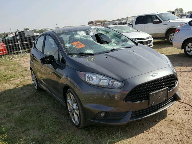 3FADP4GX8HM144675 - 2017 FORD FIESTA ST RED photo 1