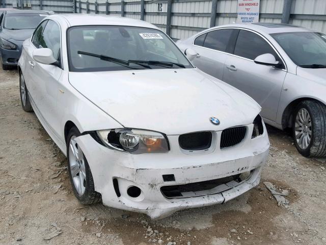 WBAUP7C54CVP22444 - 2012 BMW 128 I WHITE photo 1