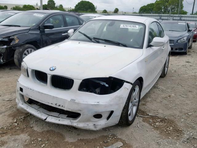 WBAUP7C54CVP22444 - 2012 BMW 128 I WHITE photo 2