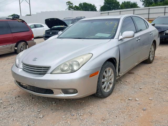 JTHBF30G925037204 - 2002 LEXUS ES 300 SILVER photo 2